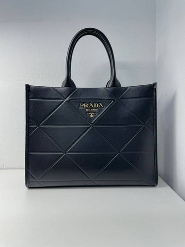 Top stitching symbol bag medium - PRADA - BALAAN 1