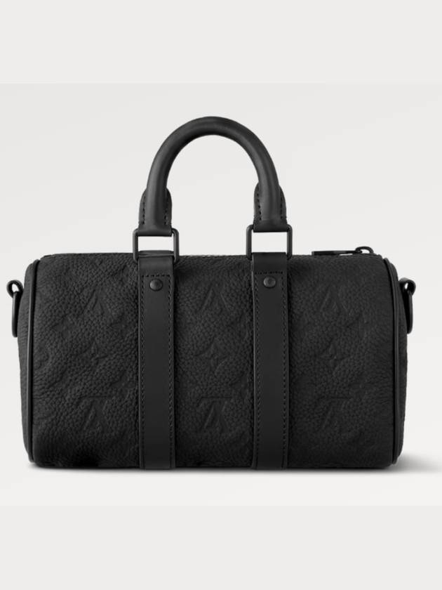 Keepall Bandouliere 25 Taurillon Monogram Tote Bag Black - LOUIS VUITTON - BALAAN 7