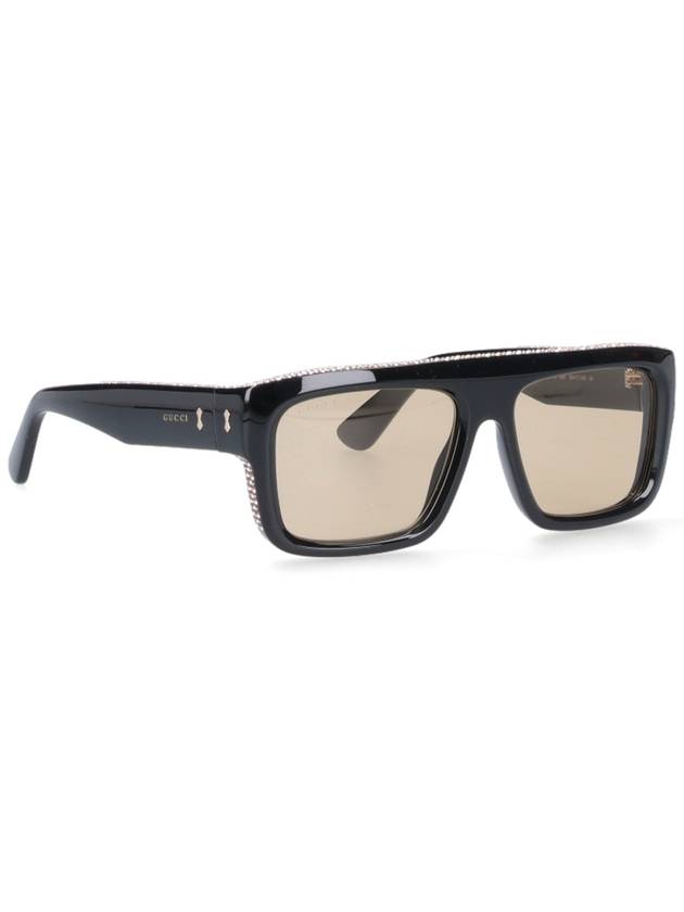 sunglasses 755274J0741 1023 BLACKBLACKBROWNCRY - GUCCI - BALAAN 3