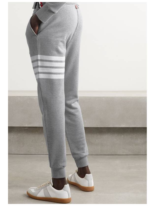 Men's Classic Loopback Engineered 4-Bar Sweatpants Light Grey - THOM BROWNE - BALAAN 4