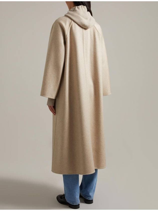 Ludmilla Belt Single Coat Beige - MAX MARA - BALAAN 4