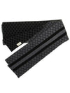 GG Two-Tone Wool Muffler Black - GUCCI - BALAAN 3