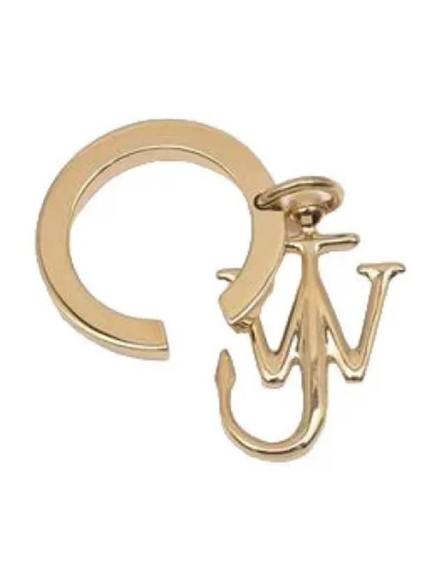 Logo single ear cuff gold earrings - JW ANDERSON - BALAAN 1