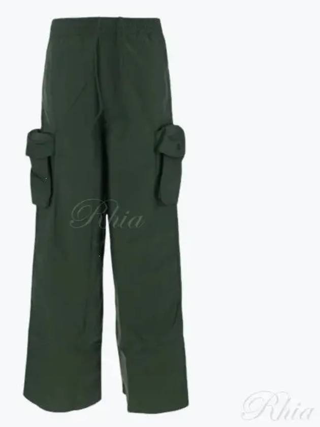 Elastic Cargo Straight Pants Green - SUNNEI - BALAAN 2