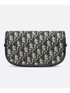 Bobby East West Bag Blue Oblique Jacquard M9335UTZQ M928 - DIOR - BALAAN 5