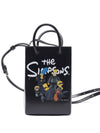 Simpson Small Tote Bag Black - BALENCIAGA - BALAAN 2