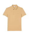 Men's Paris Regular Fit Stretch Cotton Pique Short Sleeve Polo Shirt Beige - LACOSTE - BALAAN 2