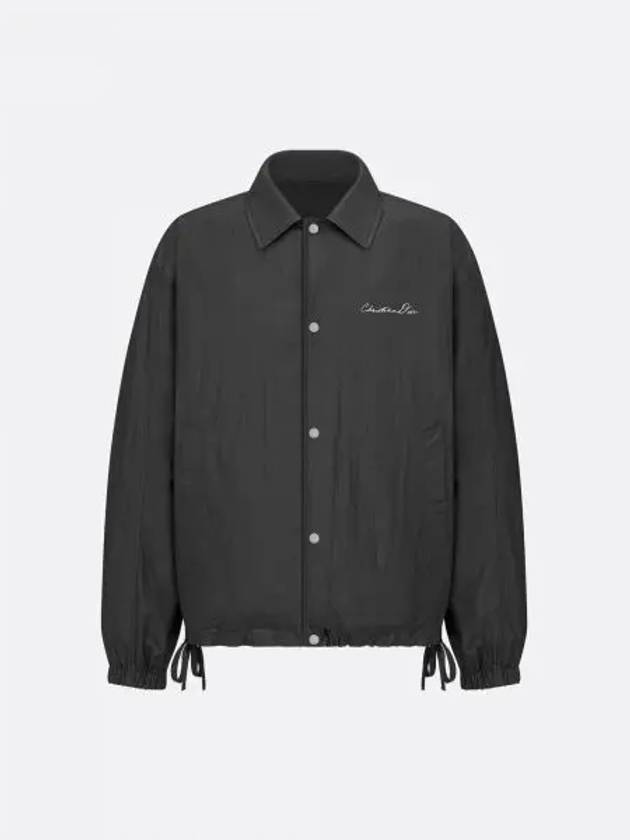 Technical Fabric Jacket Black - DIOR - BALAAN 2