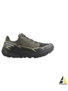 Thundercross GTX Low Top Sneakers Olive Night Black Alfalfa - SALOMON - BALAAN 2