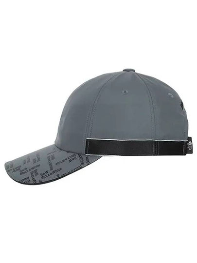 Logo Ball Cap 8413GZPPLGREY - BLACK&WHITE - BALAAN 2