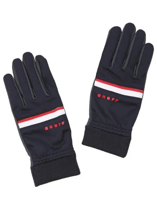 Winter Golf Gloves OF8312GBNAVY - ONOFF - BALAAN 1