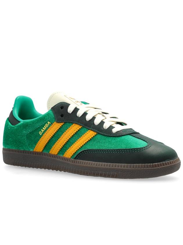 ADIDAS Originals Sneakers Samba OG W, Women's, Green - ADIDAS ORIGINALS - BALAAN 4