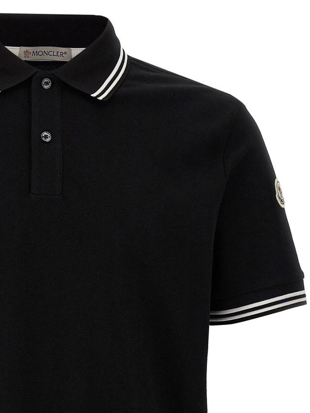 Moncler T-shirts and Polos Black - MONCLER - BALAAN 3