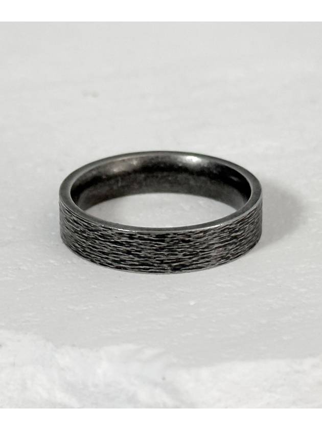 Scratch Vintage Simple Ring Silver - BLESSED BULLET - BALAAN 2