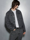 Pocket Denim Jacket Warm Gray - MUILL - BALAAN 2