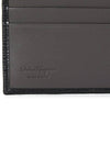 Gancini Half Wallet Black - SALVATORE FERRAGAMO - BALAAN 9