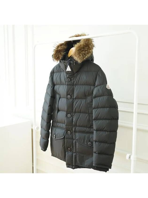 Cluny Cluny hood fur padding black - MONCLER - BALAAN 4