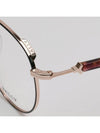 Glasses Frame BY5046H 005 Round Metal Light Men Women - BALLY - BALAAN 5