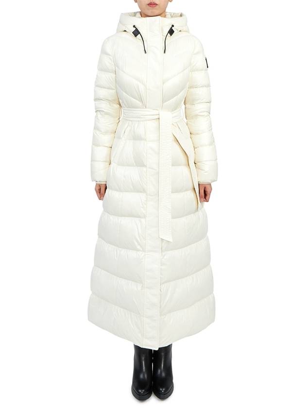 CALINA R CREAM 1 Women s Long Padded Coat - MACKAGE - BALAAN 3