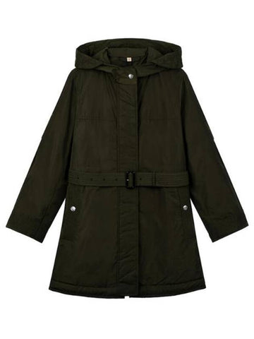 Portobello Parka Dark Olive - BURBERRY - BALAAN 1