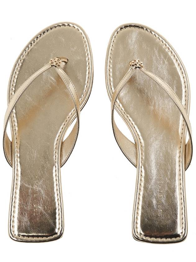 flat leather flip flops - TORY BURCH - BALAAN 7