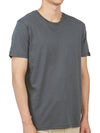 USN Blood Chit Short Sleeve T-Shirt Grey - ALPHA INDUSTRIES - BALAAN 4