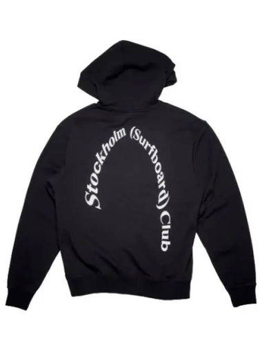 Bjorn hoodie black - STOCKHOLM SURFBOARD CLUB - BALAAN 1