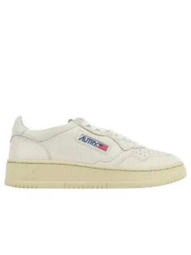 Medalist Goatskin Low Top Sneakers White - AUTRY - BALAAN 2