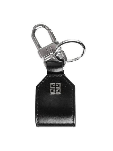 4G logo leather key holder black - GIVENCHY - BALAAN 1