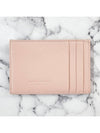 Intrecciato Lambskin Calfskin Card Wallet Pink - BOTTEGA VENETA - BALAAN 3