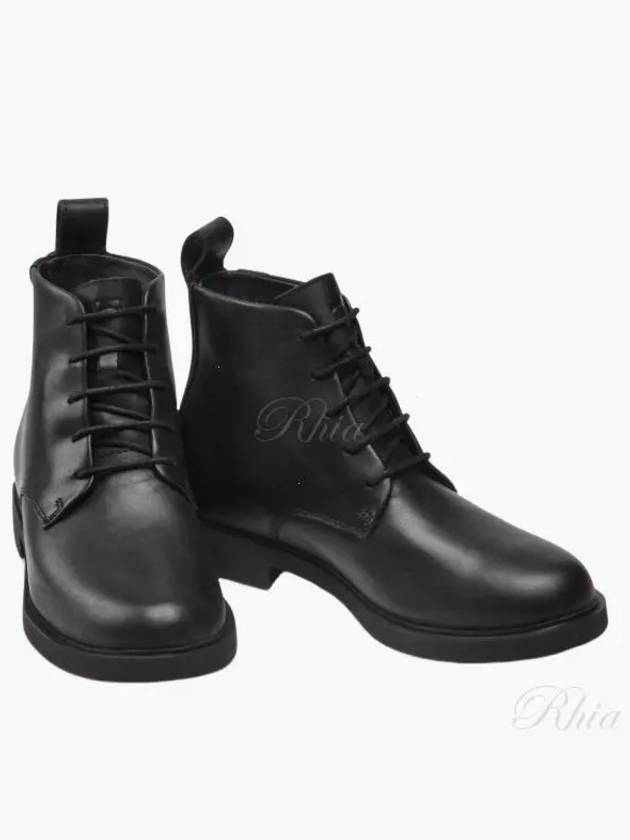 Iman Gore-Tex Lace-Up Ankle Middle Boots Black - CAMPER - BALAAN 2