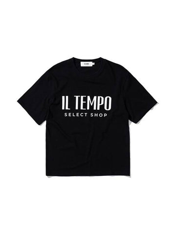 Regular Fit Big Logo Short Sleeve T-Shirt Black - IL TEMPO SELECT SHOP - BALAAN 1