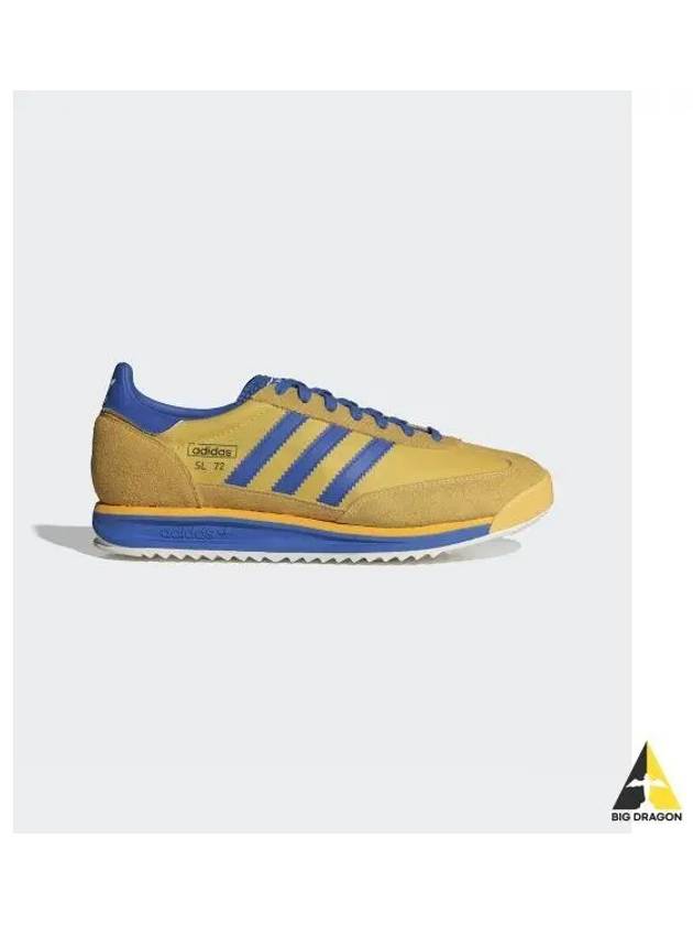 SL 72 RS Leather Low Top Sneakers Yellow - ADIDAS - BALAAN 2