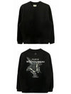 Butterfly Back Logo Sweatshirt Black - WOOYOUNGMI - BALAAN 5