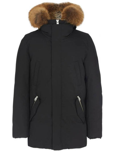 Edward Natural Fur Hooded Down Parka Black - MACKAGE - BALAAN 2