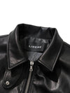 LEATHER JACKET BLACK - LIBERE - BALAAN 4