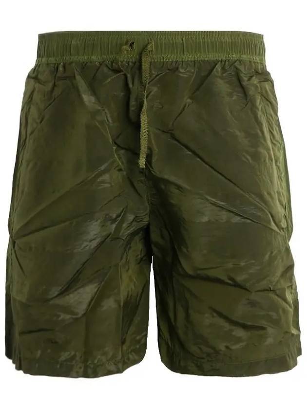 Men's Shadow Project Swim Shorts Green - STONE ISLAND - BALAAN.