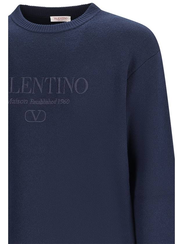 SWEATER WITH EMBROIDERY - VALENTINO - BALAAN 3