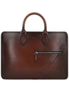 Scritto Leather Brief Case Brown - BERLUTI - BALAAN 2