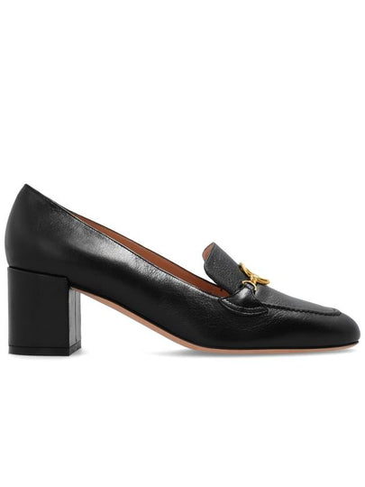 Ellyane Leather Pumps Heel Black - BALLY - BALAAN 2