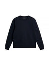 Alpha Crew Neck Sweatshirt Navy - J.LINDEBERG - BALAAN 2