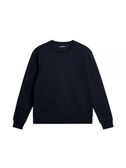 Alpha Crew Neck Sweatshirt Navy - J.LINDEBERG - BALAAN 2