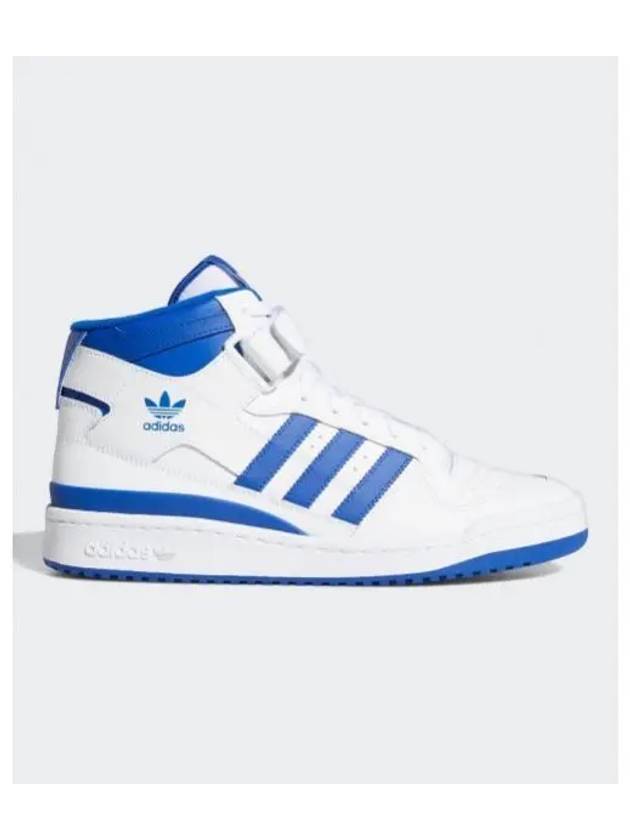 Forum Mid-Top Sneakers White Royal - ADIDAS - BALAAN 2