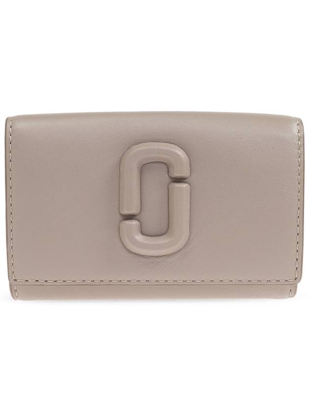 Marc Jacobs Wallet The Marc Mini, Women's, Grey - MARC JACOBS - BALAAN 1