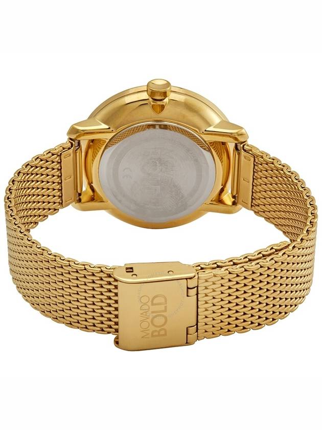 Movado Bold Gold-tone Metallic Dial Ladies Watch 3600580 - MOVADO - BALAAN 3