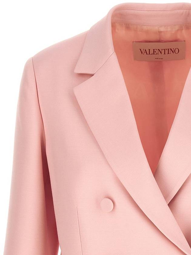 Valentino Garavani Double-Breasted Blazer - VALENTINO - BALAAN 3