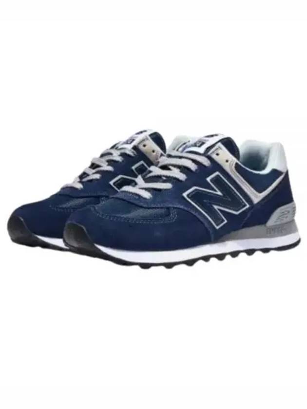 574 Classic Core Pack Low Top Sneakers Navy - NEW BALANCE - BALAAN 2