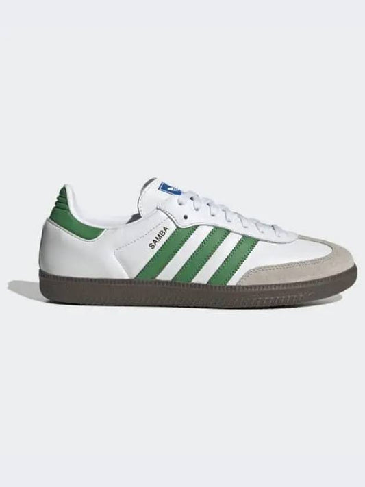 Samba OG Low Top Sneakers White Green - ADIDAS - BALAAN 2