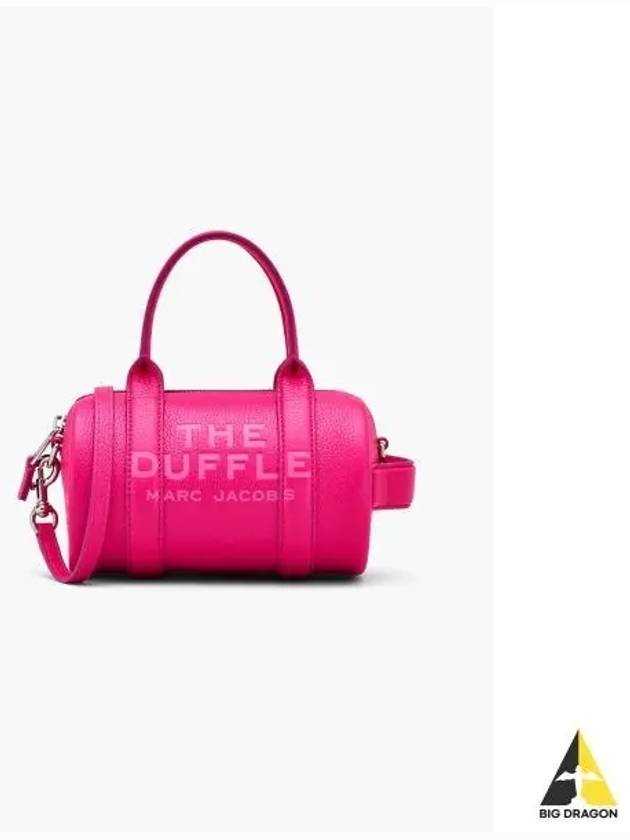 Leather Mini Duffle Hot Pink MBBAA24017PIX - MARC JACOBS - BALAAN 1