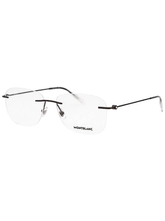 Square Eyeglasses Silver - MONTBLANC - BALAAN 2